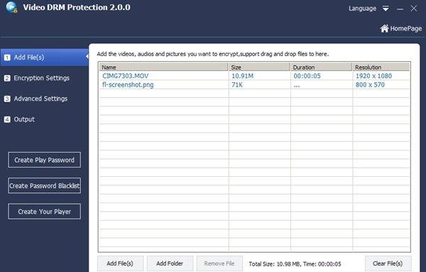 Gilisoft Video DRM Protection