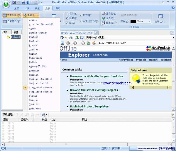 Offline Explorer